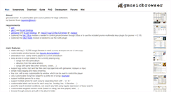 Desktop Screenshot of gmusicbrowser.org
